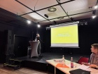 Unsere Schatzmeisterin Eva Jakob präsentiert den Kassenbericht 2023