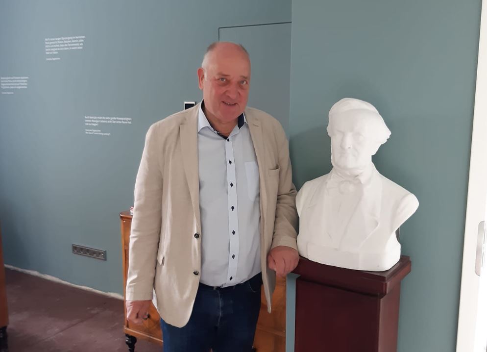 Nicolaus Richter im Wagnerzimmer